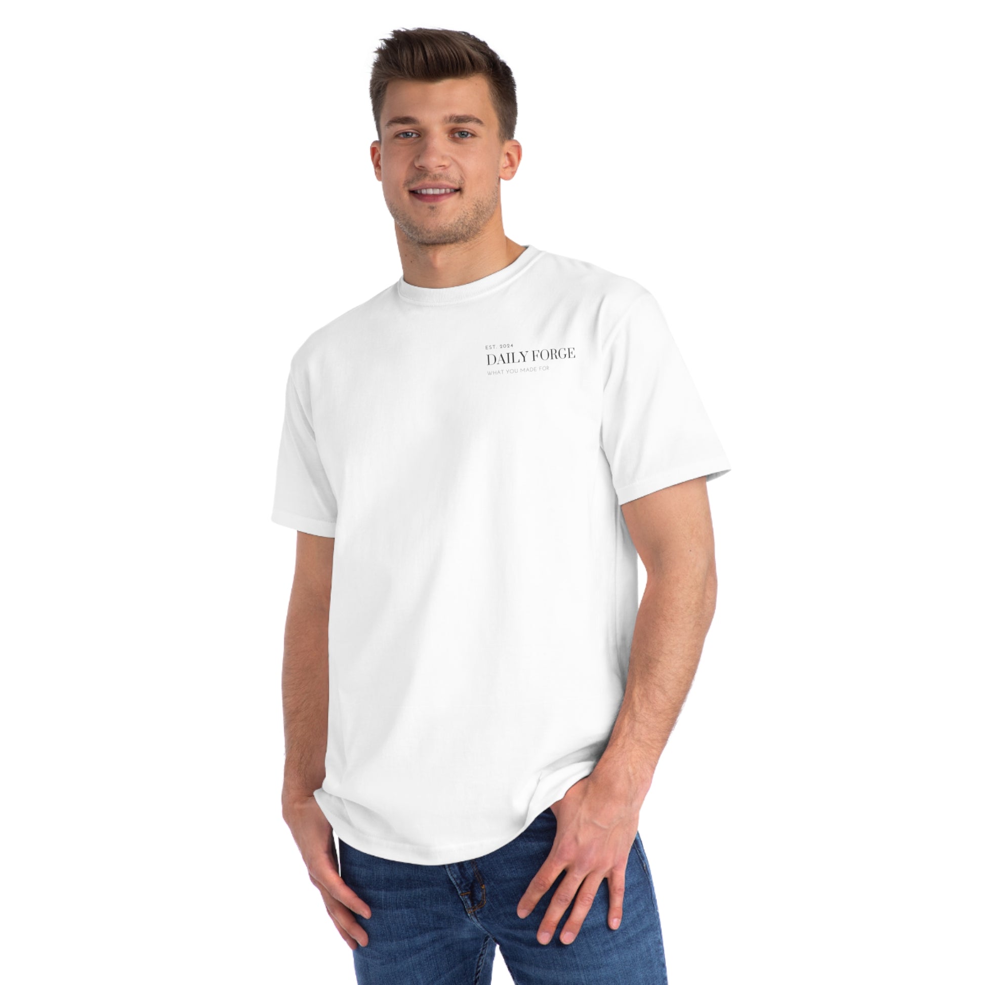 White Men Classic T-shirt Male