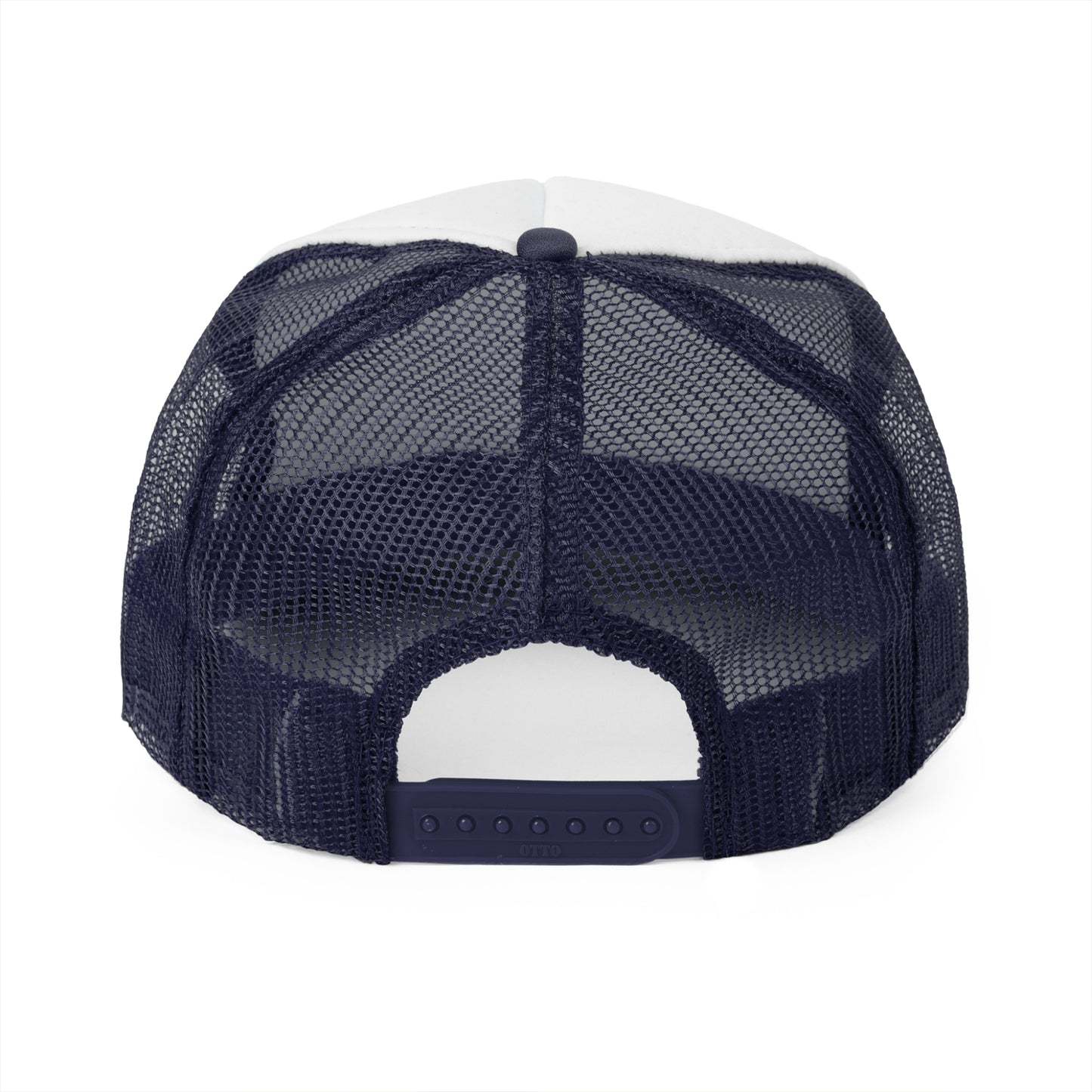 Navy  Outdoor Summer Trucker Caps Back