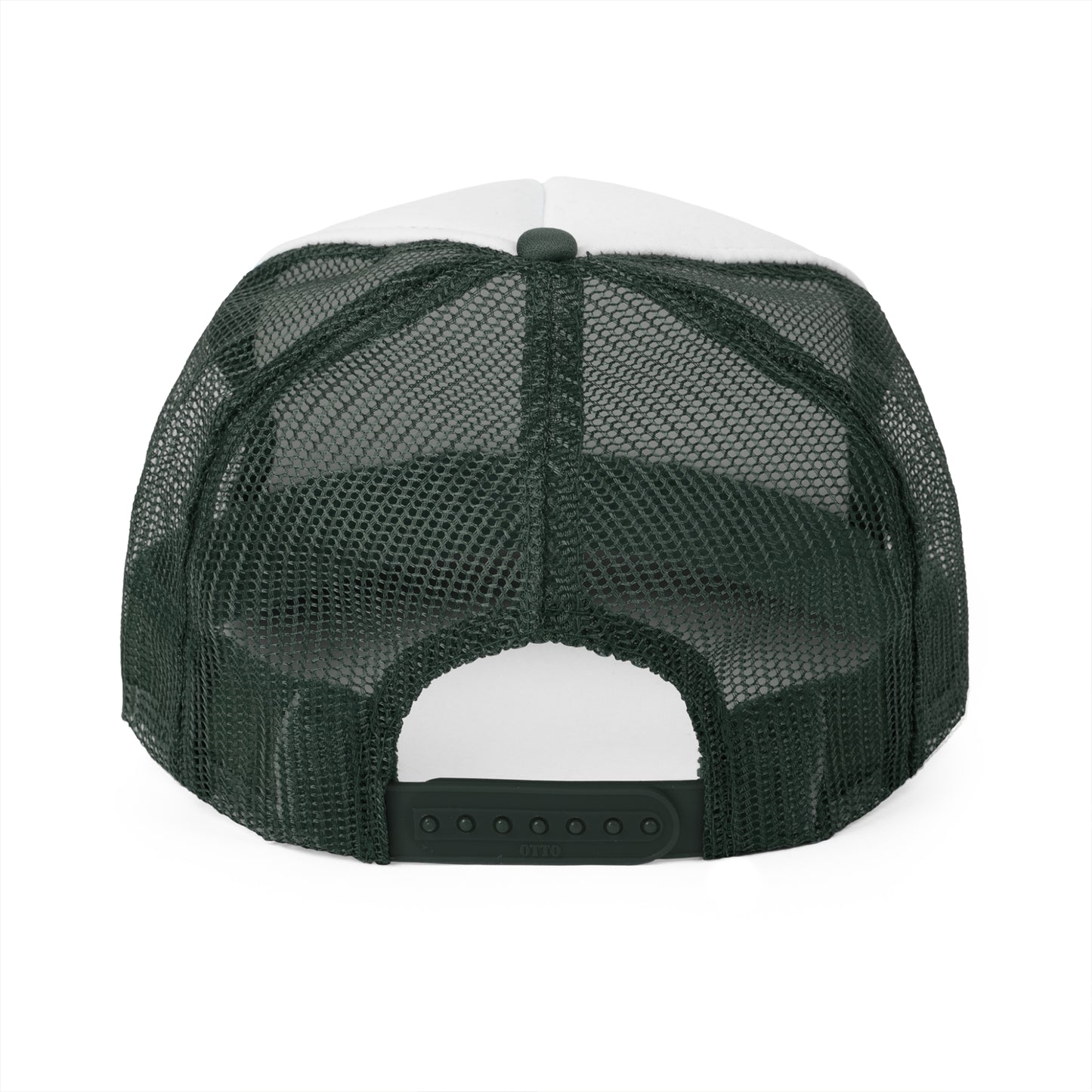 Dark Green  Outdoor Summer Trucker Caps Back